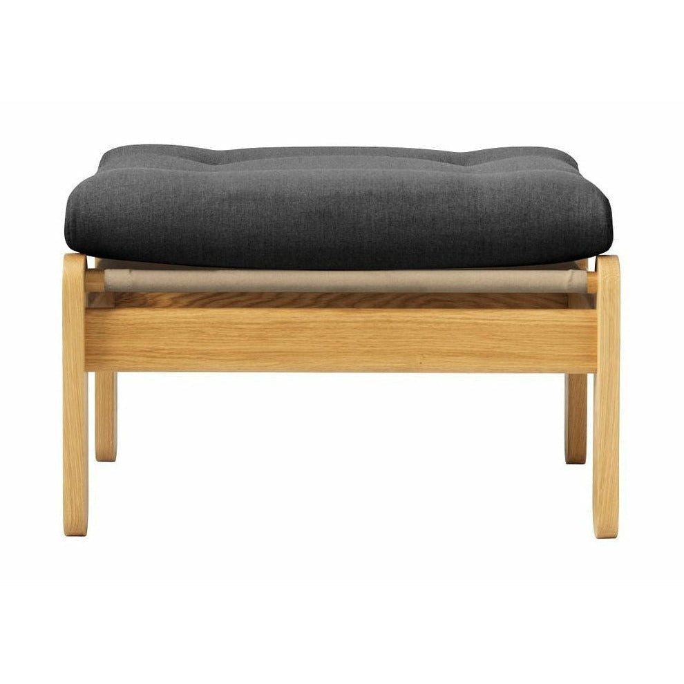 FDB Møbler J113 Footstool, gris oscuro 60153