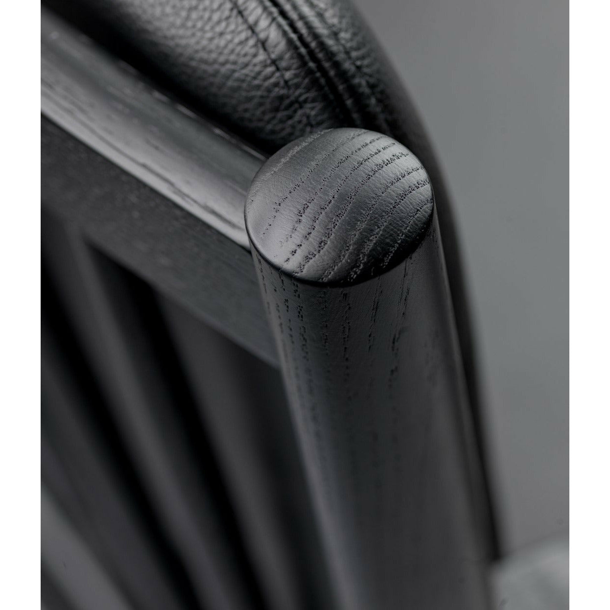 FDB Møbler J147 fauteuil, noir / noir