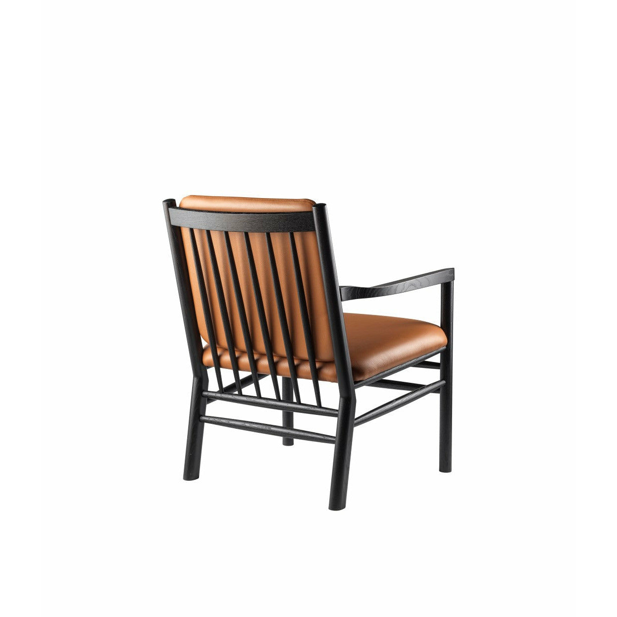 FDB Møller J147 Armchair, Black/Cognac