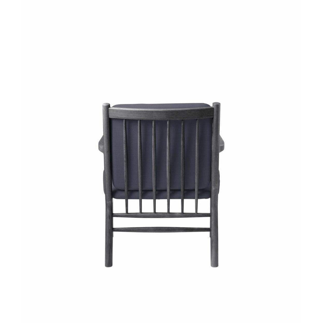 FDB Møbler J147 fauteuil, noir / bleu foncé