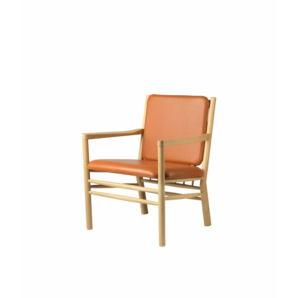 FDB Møller J147 Armchair, Natural/Cognac