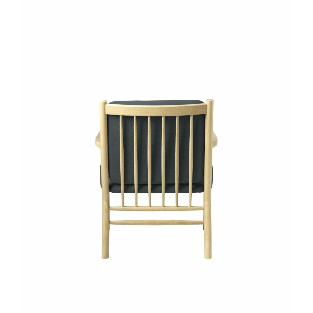 Fdb Møbler J147 Armchair, Natural/Mørkegrøn