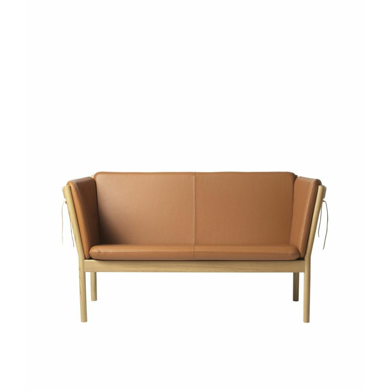 Fdb Møbler J148 To-personers sofa, Natur/Cognac