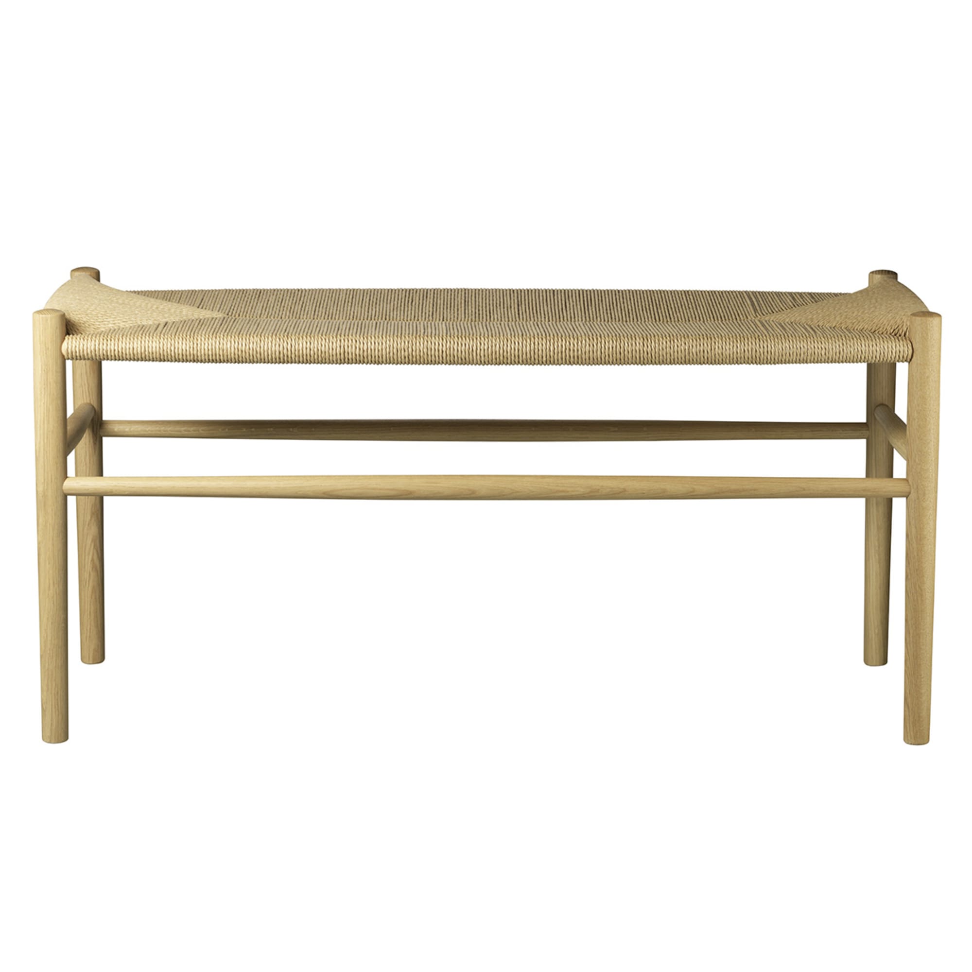 FDB Møller J163 Bækmark Piano Bench, Oak/Natural