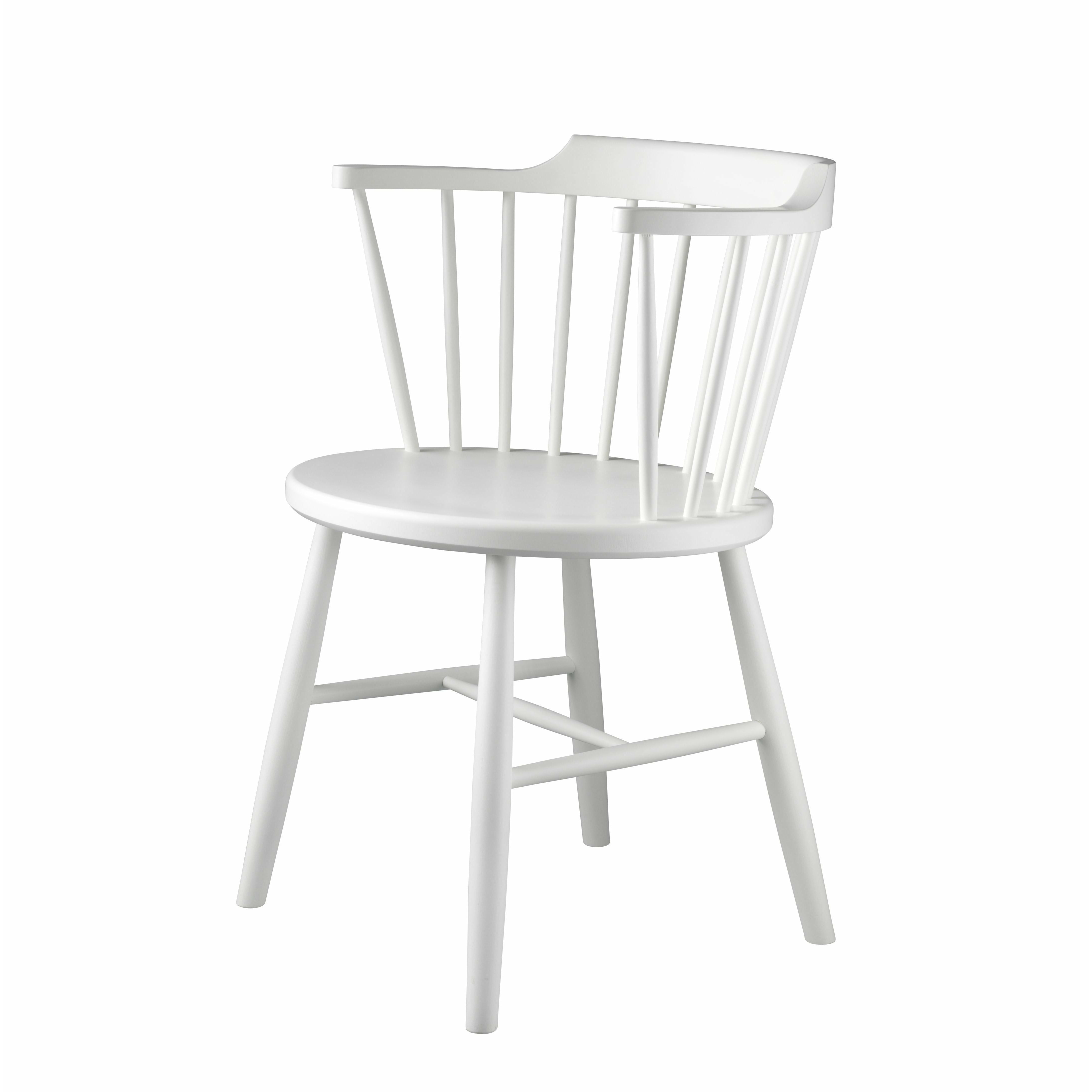 FDB Møbler J18 Børge Mogensen Chair, White