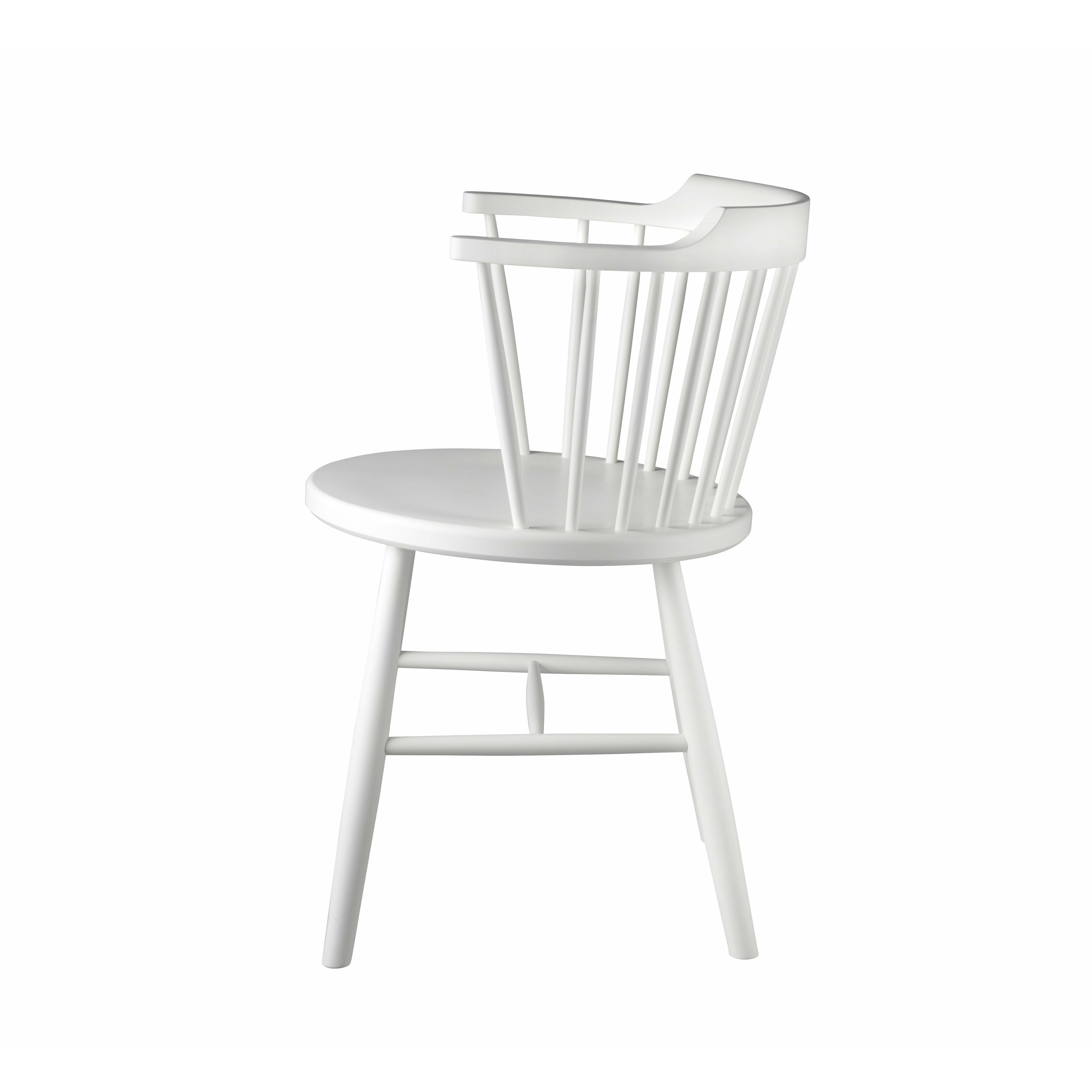 Fdb Møbler J18 Børge Mogensen Chaise, Blanc