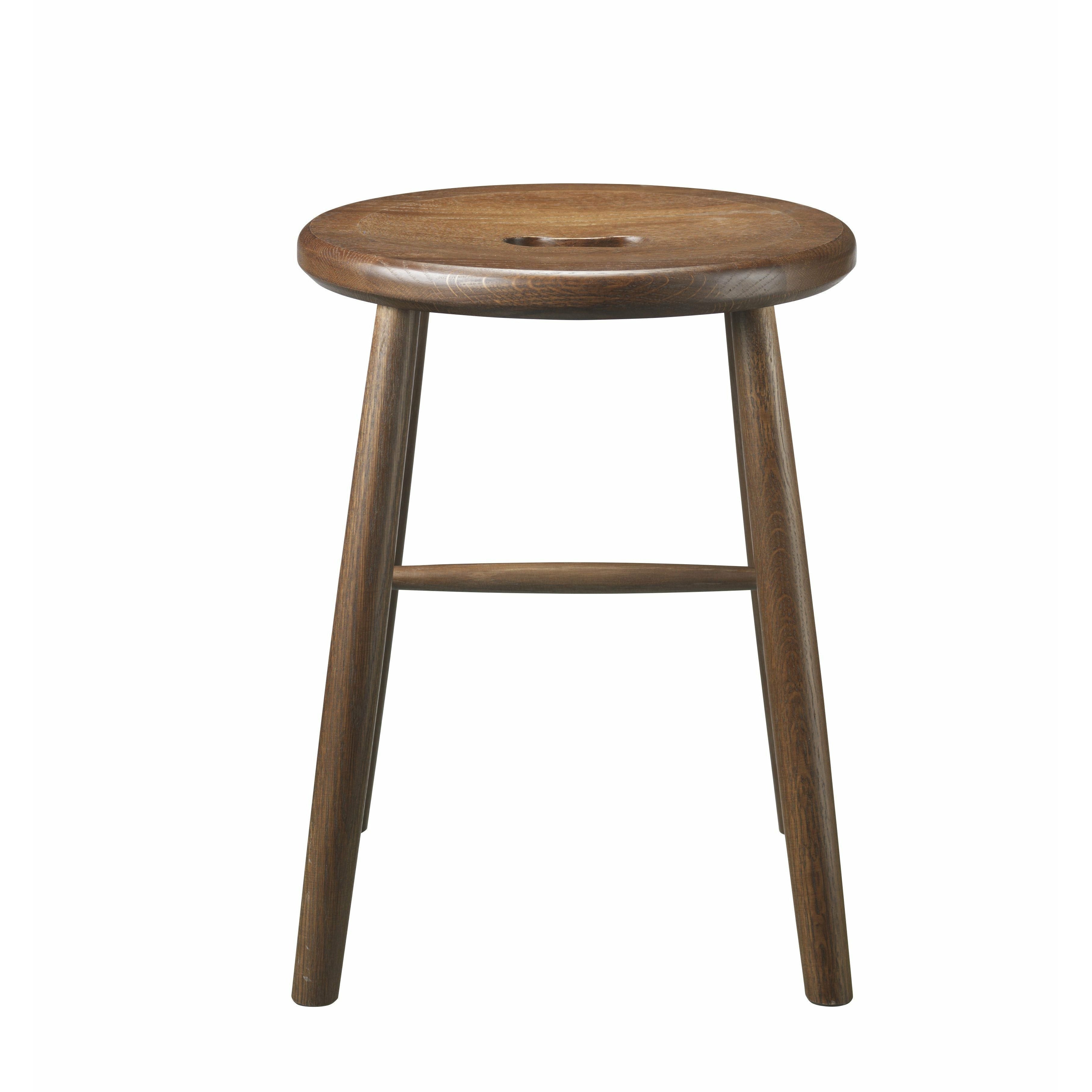 Fdb Møbler J27 Børge Mogensen Stool, Smokey Grey