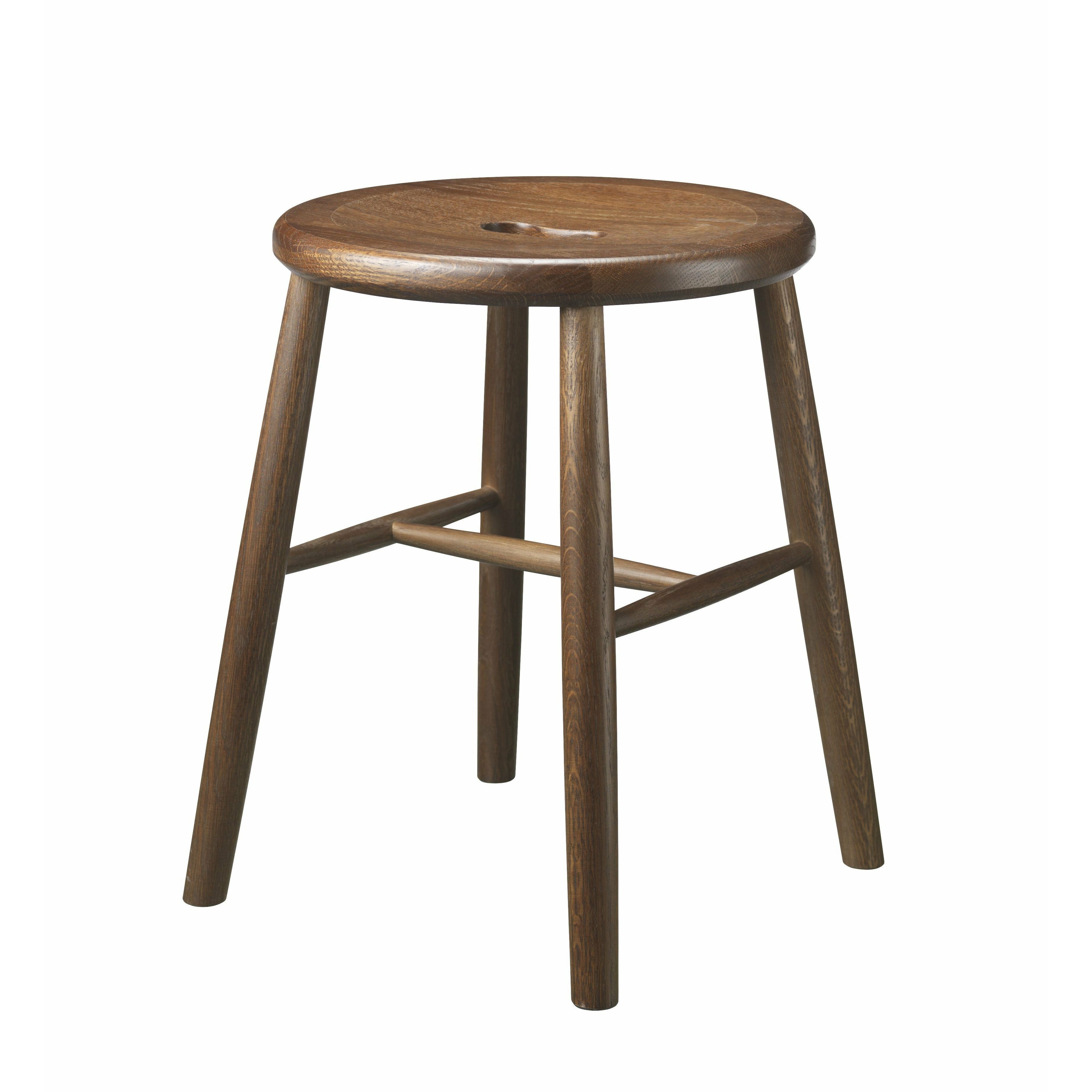 Fdb Møbler J27 Børge Mogensen Stool, Smokey Grey