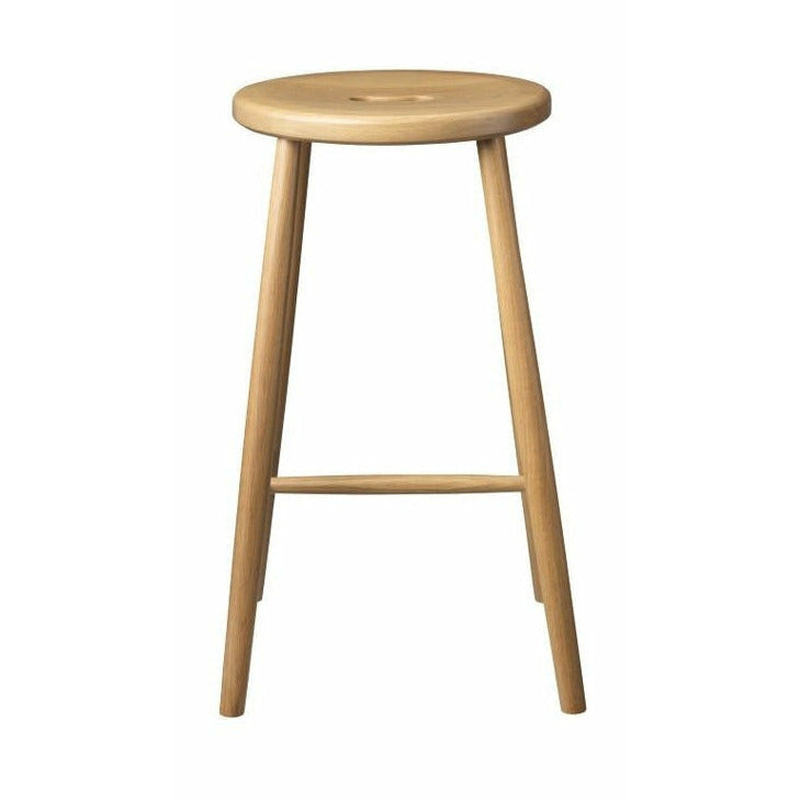 FDB Møbler J27 C tabouret de bar en chêne, naturel