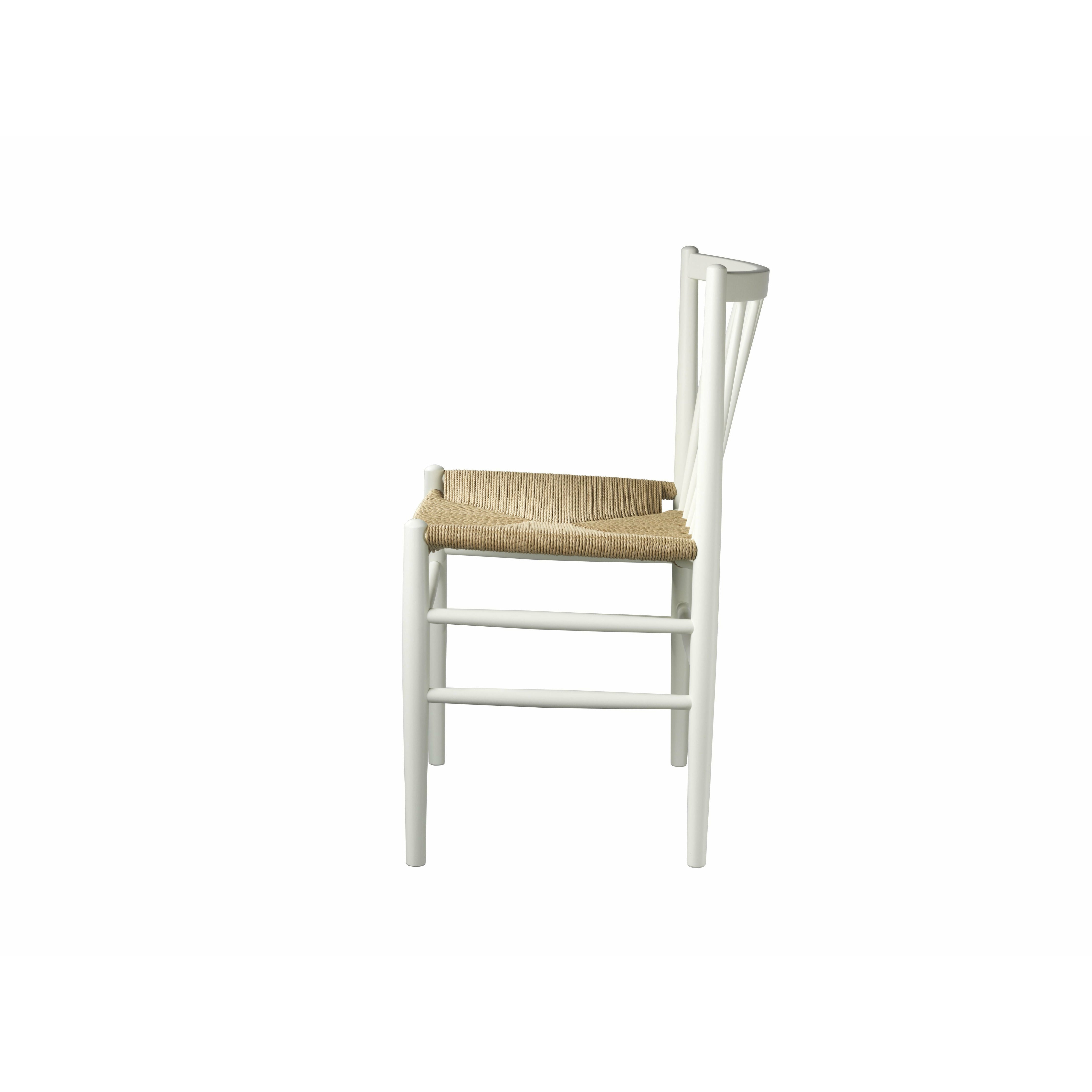 Fdb Møbler J80 Jørgen Bækmark Chair, White