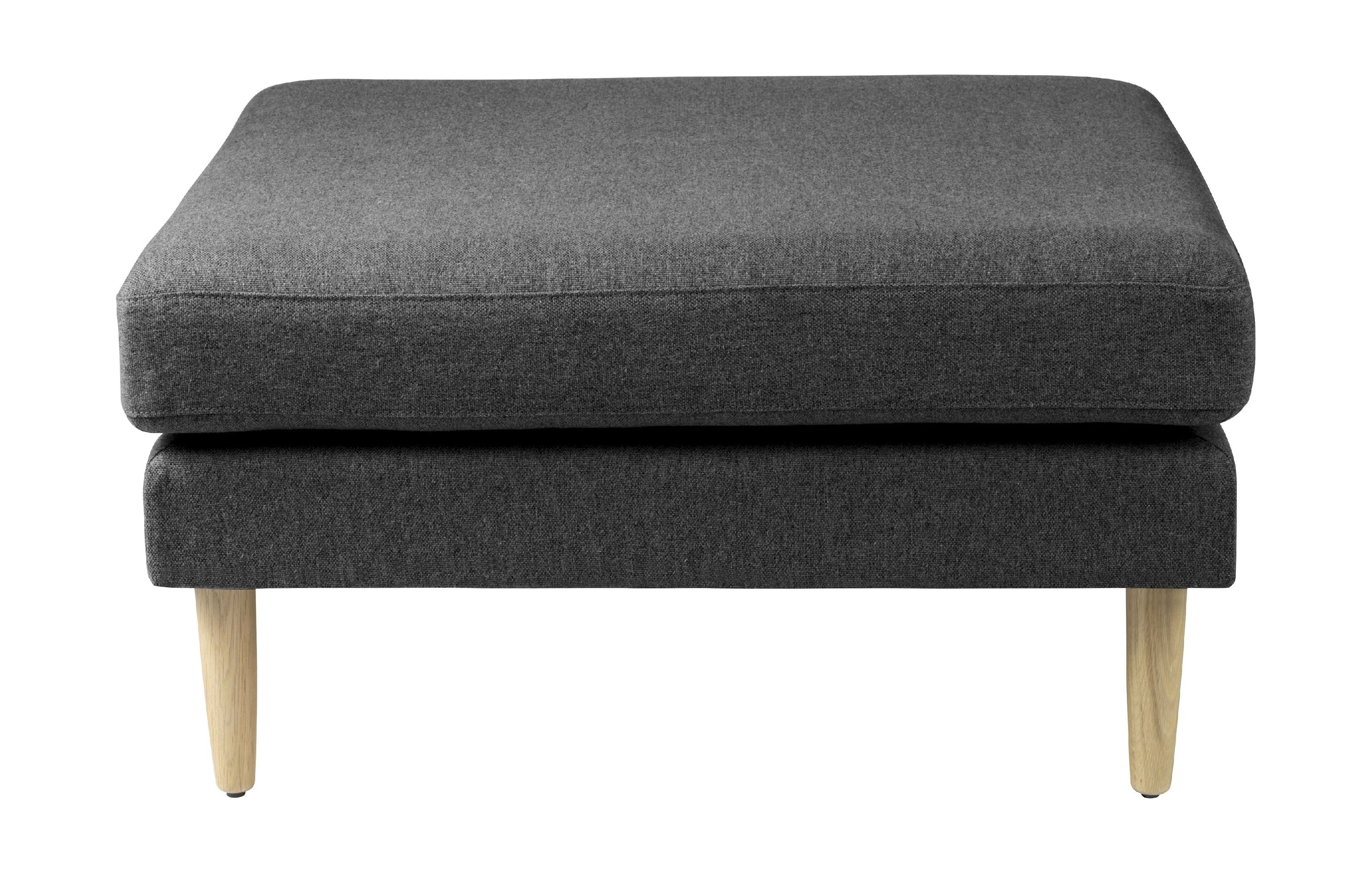 [product_category]-Fdb Møbler L42 Firhøj Puf, Dark Grey-FDB Møbler-5715054009163-L42033001100102-FDB-1