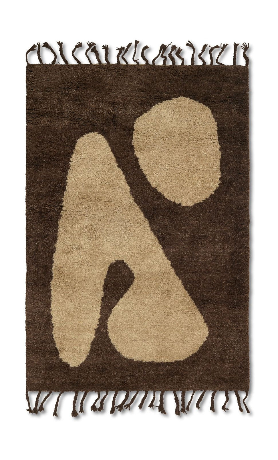 [product_category]-Ferm Living Abstract Carpet Small, Brown/Off White-Ferm Living-5704723283782-1104265412-FER-1