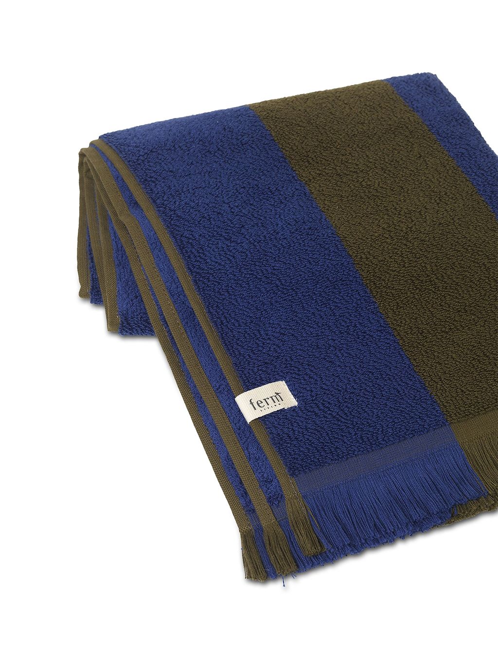 [product_category]-Ferm Living Alee Towel 50x100 Cm, Olive/Light Blue-Ferm Living-5704723285458-1104265579-FER-3