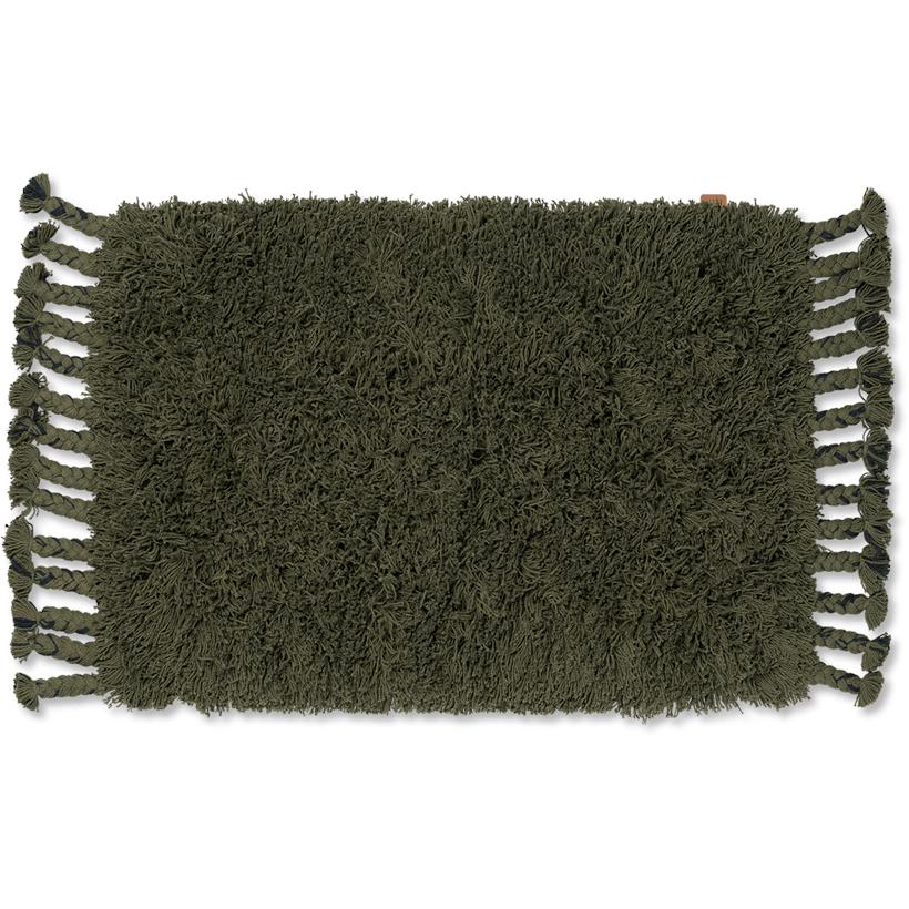 [product_category]-Ferm Living Amass Long Pile Mat, Olive-Ferm Living-5704723263708-1104263404-FER-1