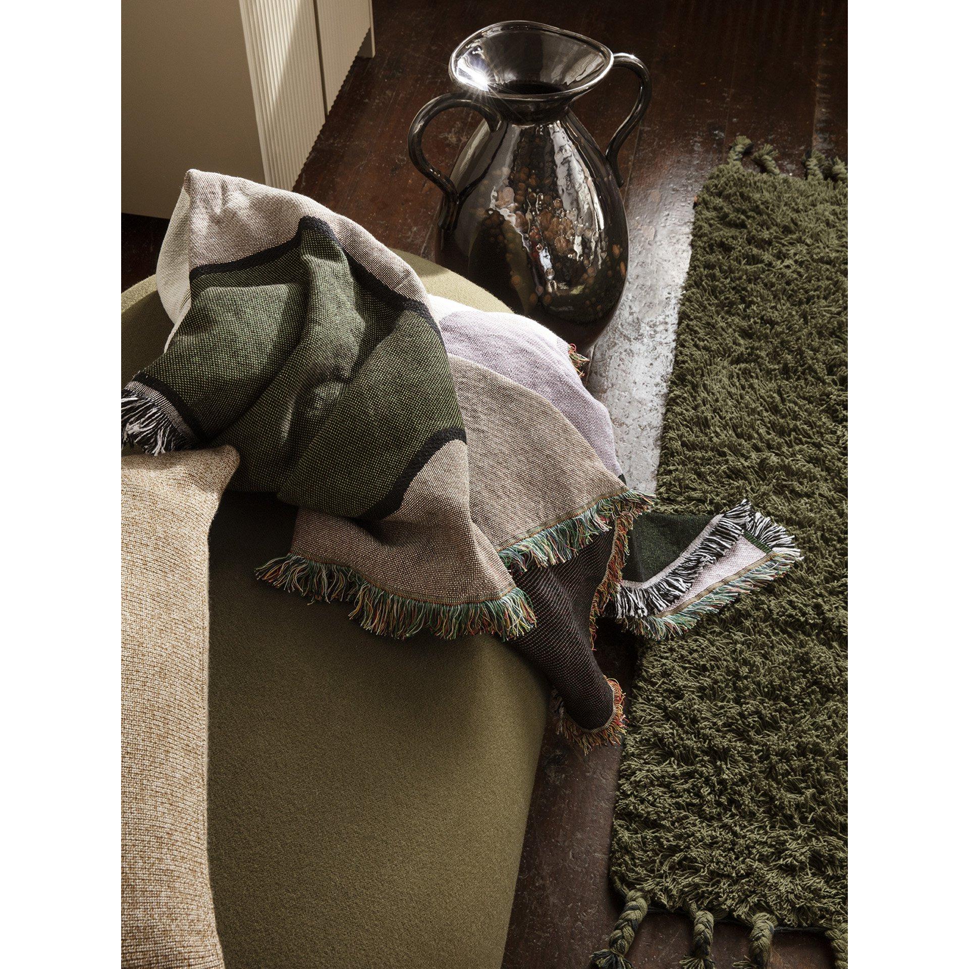 [product_category]-Ferm Living Amass Long Pile Mat, Olive-Ferm Living-5704723263708-1104263404-FER-2