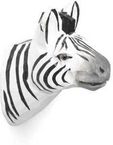 Ferm Living Animal Hand geschnitztes Haken Zebra