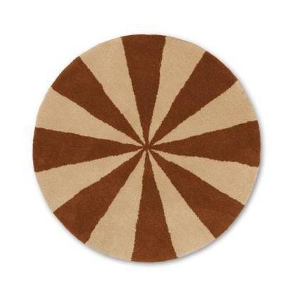 [product_category]-Ferm Living Arch Tufted Rug Small, Dark Brick/Off White-Ferm Living-5704723278122-1104264846-FER-1