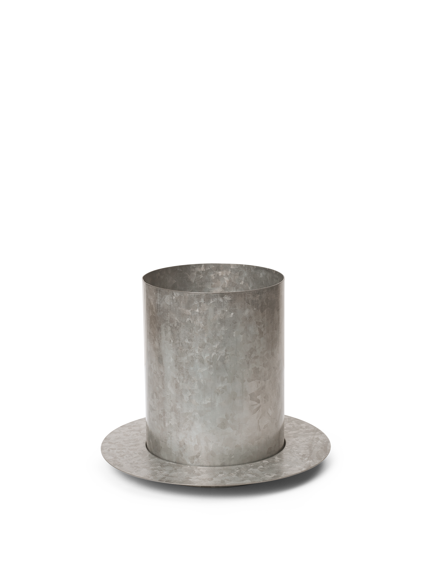 [product_category]-Ferm Living Auran Pot Small Galvanized-Ferm Living-5704723320661-1104269081-FER-1