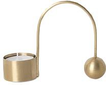 [product_category]-Ferm Living Balance Candle Holder Brass, 2cm-Ferm Living-5704723015659-5736-FER-1