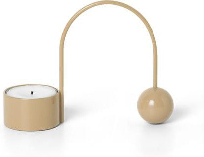 Ferm Living Balance Lysestage, Mørk Aubergine