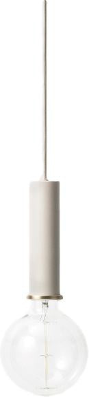 [product_category]-Ferm Living Base Pendulum Light Grey, 17cm-Ferm Living-5704723008033-5111-FER-1