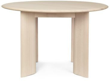 [product_category]-Ferm Living Bevel Table Round ø117 Cm, White Oiled Beech-Ferm Living-5704723312499-1104268283-FER-1