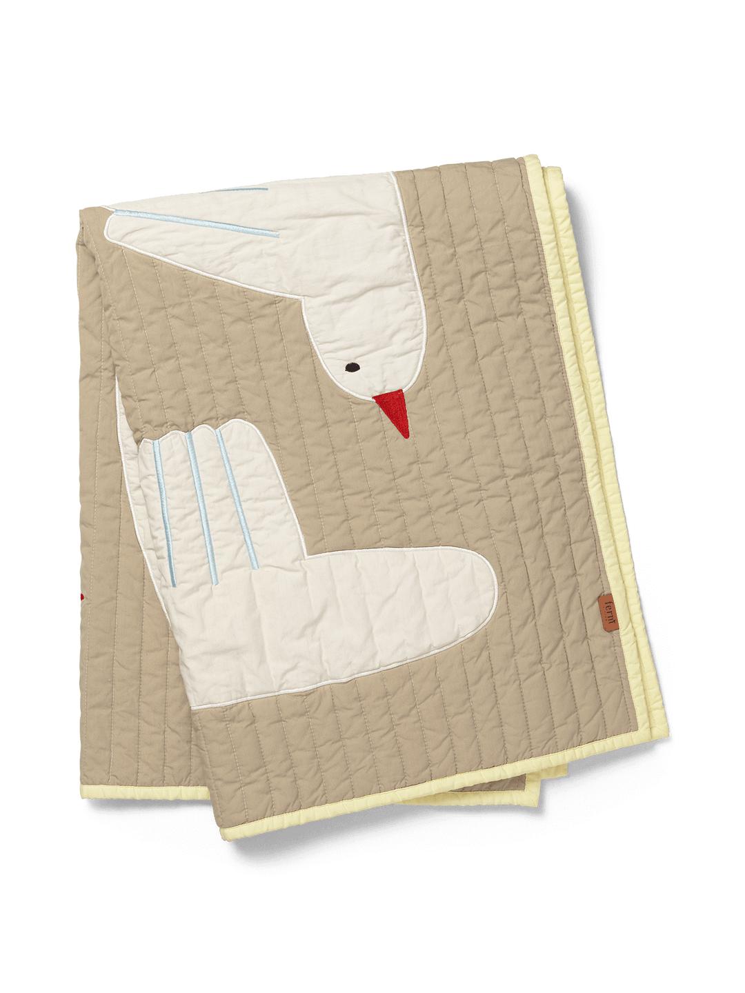 [product_category]-Ferm Living Bird Quilt, Sand-Ferm Living-5704723294658-1104266499-FER-3