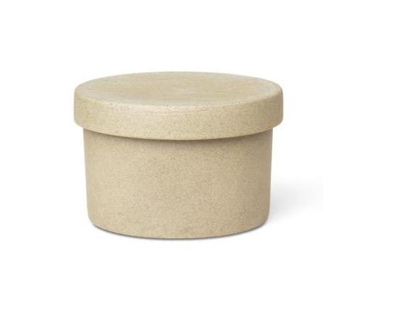[product_category]-Ferm Living Bon Accessories Small Container Sand-Ferm Living-5704723257271-110227101-FER-1
