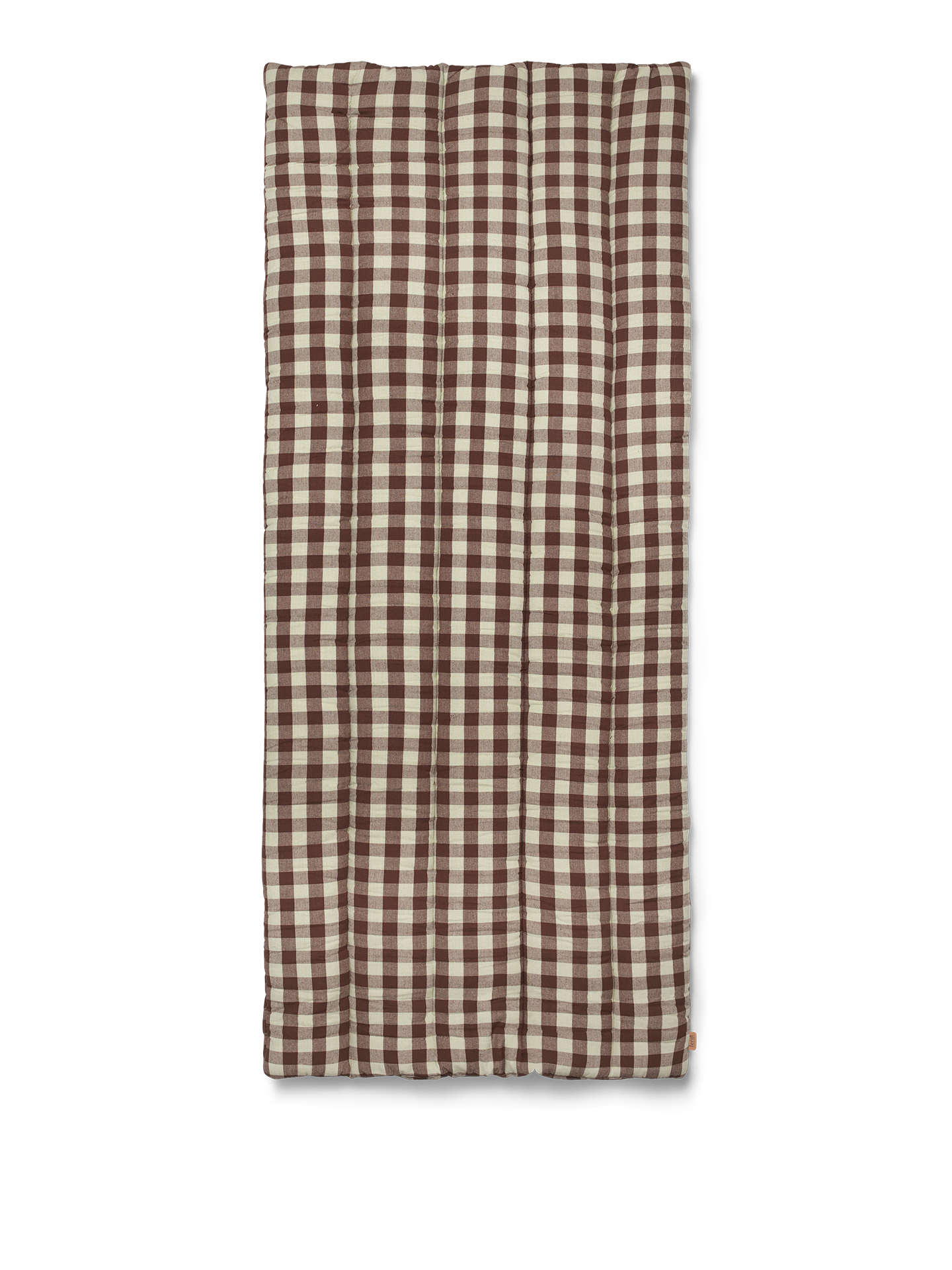 [product_category]-Ferm Living Bothy Check Quilted Mattress Cinnamon/Green-Ferm Living-5704723320470-1104269062-FER-1