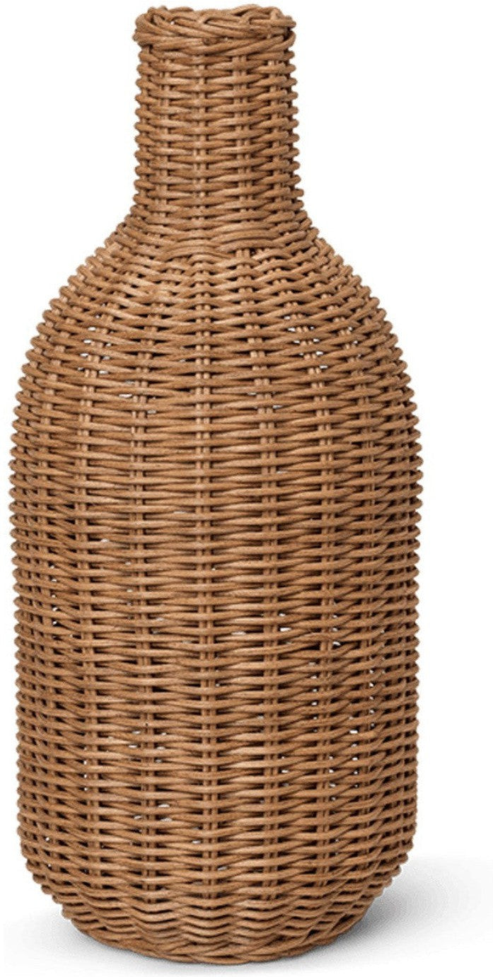 Ferm Living flettet lampeskærmflaske, 18 cm