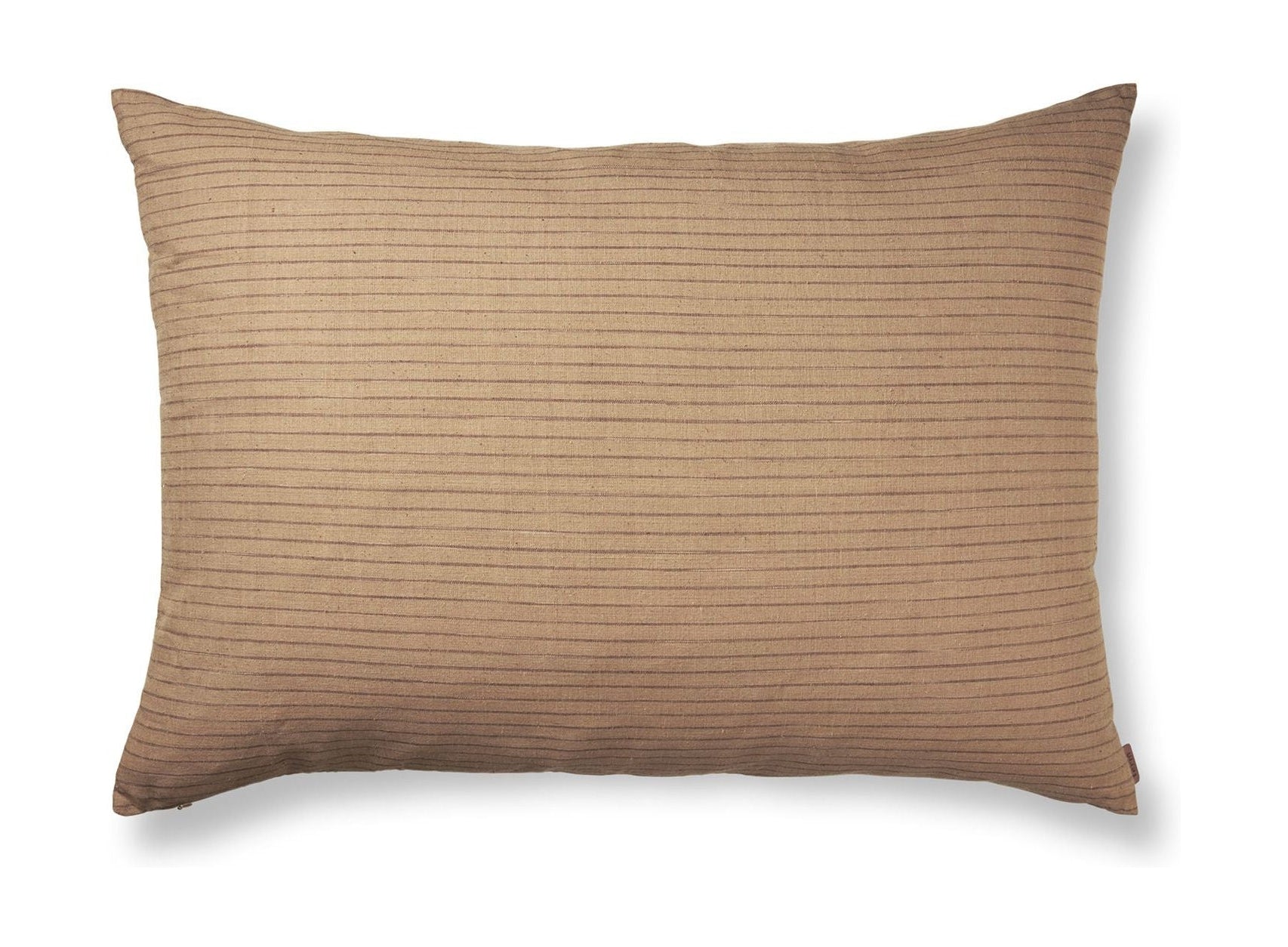 [product_category]-Ferm Living Brown Cotton Cushion Large, Stripe-Ferm Living-5704723304548-1104267488-FER-1