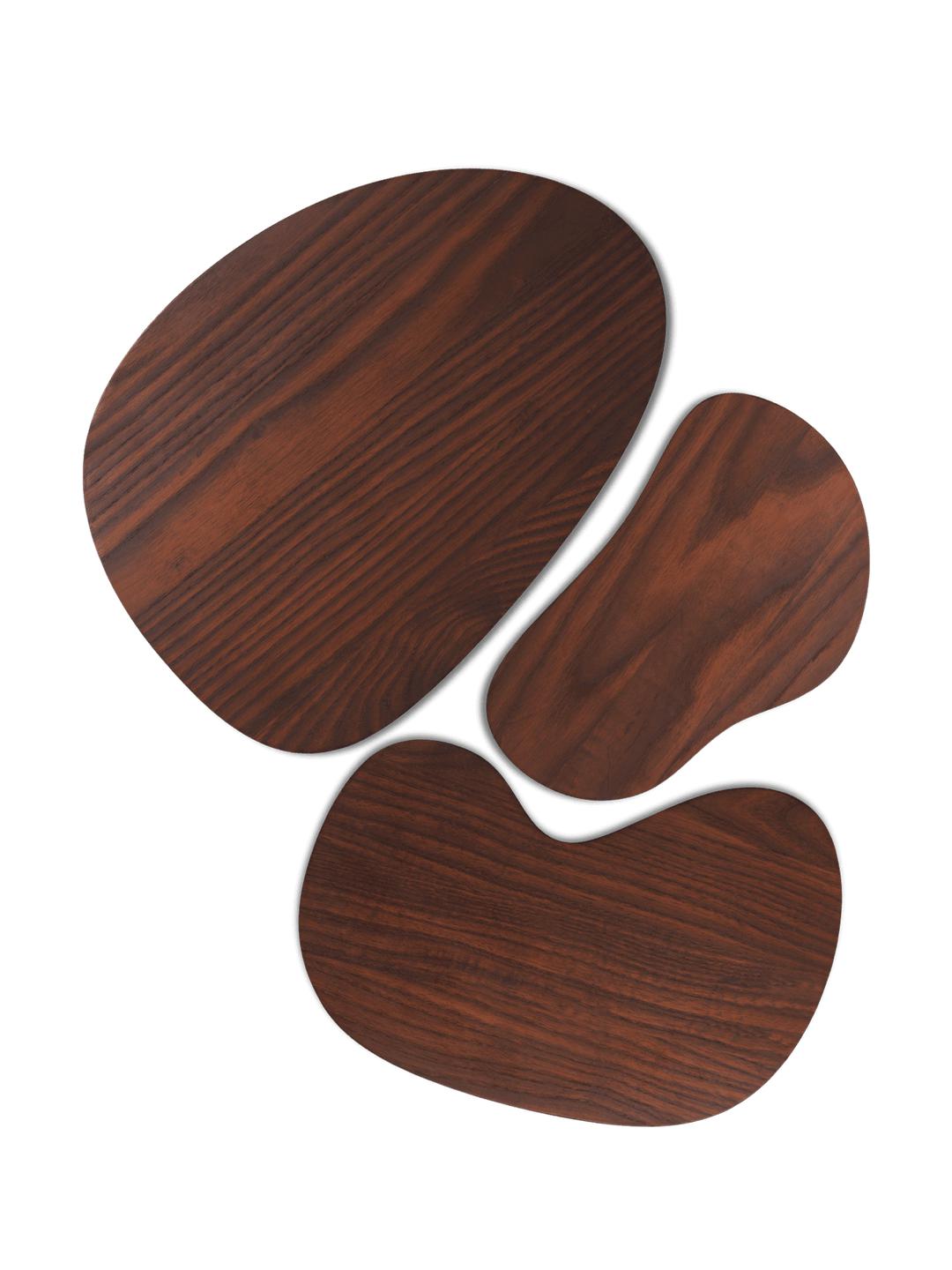 [product_category]-Ferm Living Cairn Cutting Boards Set 3, Dark Brown-Ferm Living-5704723292647-1104266298-FER-4