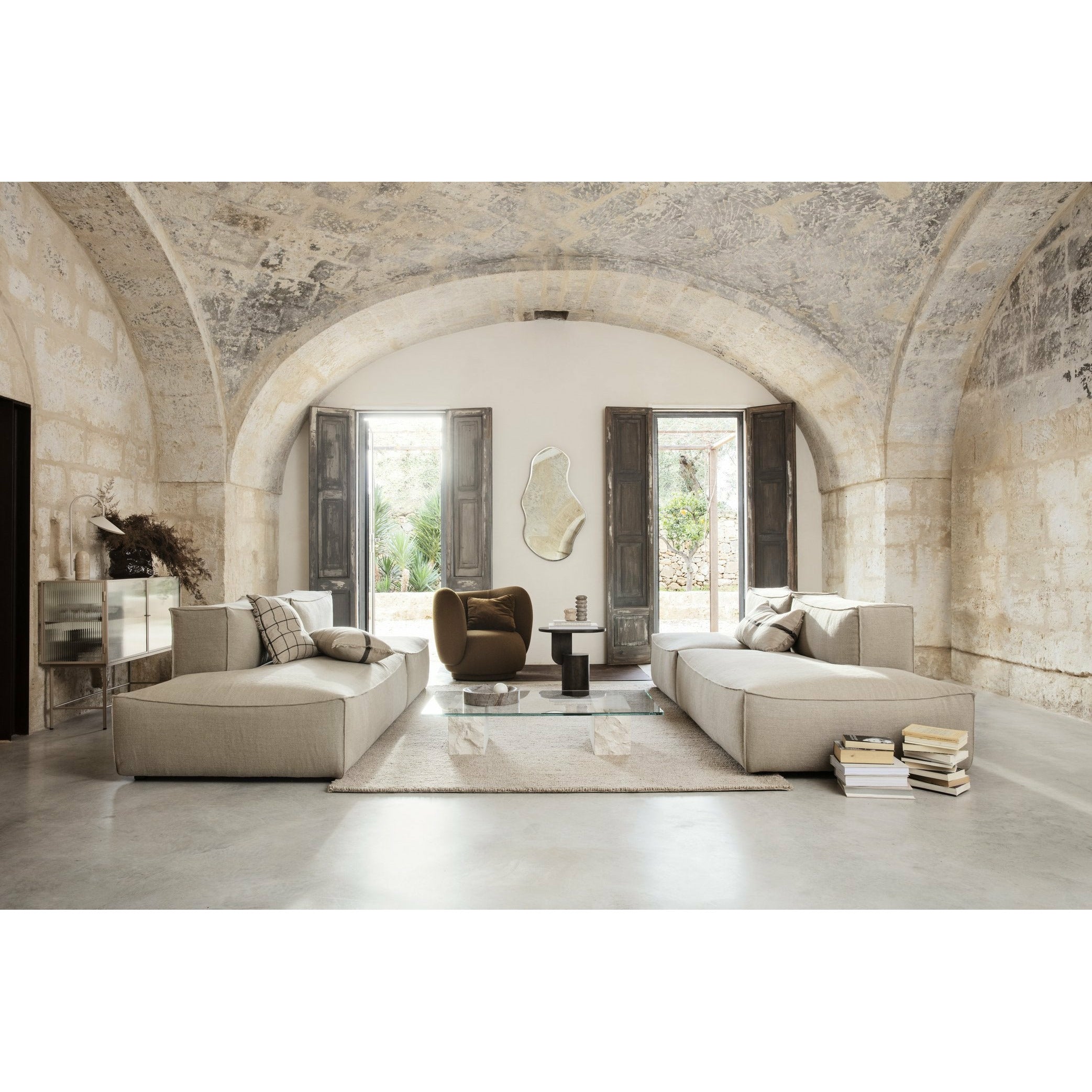 [product_category]-Ferm Living Catena Sofa Open End Right L301 Cotton Linen, Natural-Ferm Living-5704723259084-110408705-FER-3