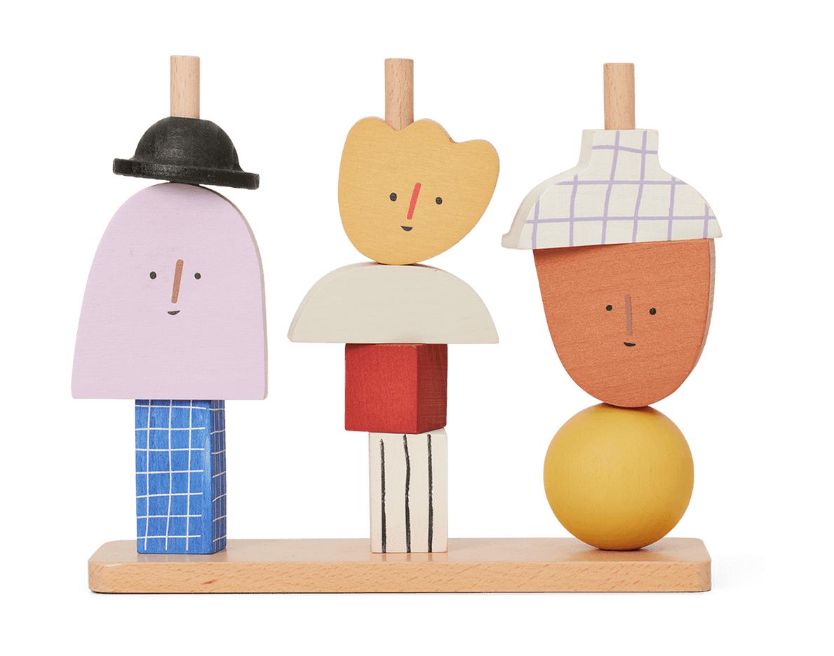 Blocs d'empilement de personnages de Ferm Living