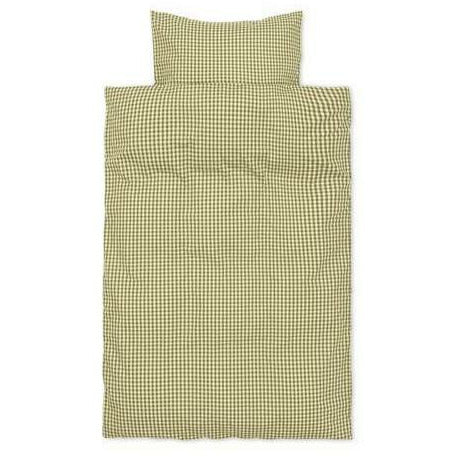 [product_category]-Ferm Living Check Bed Linen Baby 70x100 Cm, Yellow-Ferm Living-5704723279136-1104264947-FER-1