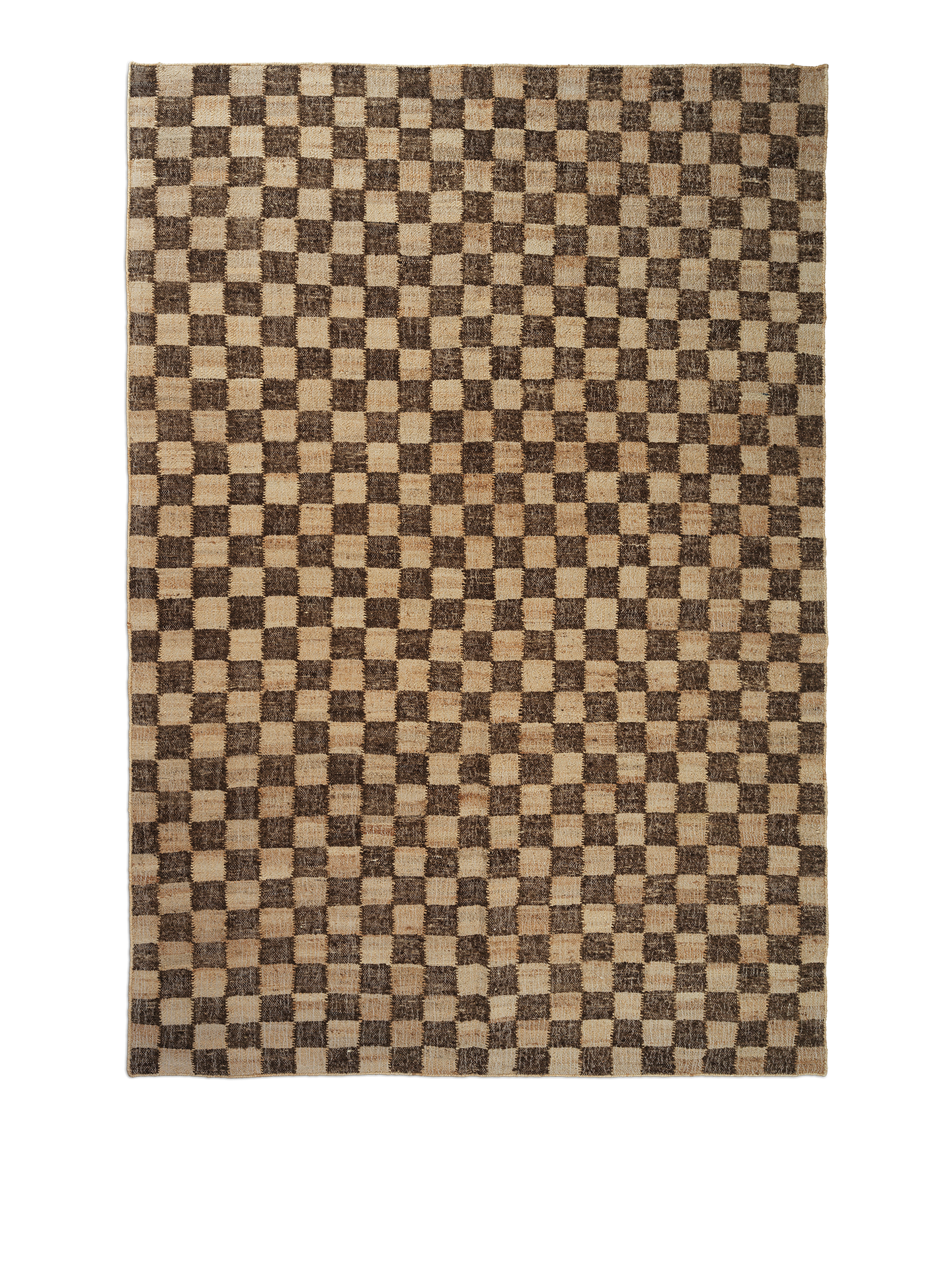 [product_category]-Ferm Living Check Wool Jute Rug 200 X 300 Coffee/Natural-Ferm Living-5704723316626-1104268677-FER-1