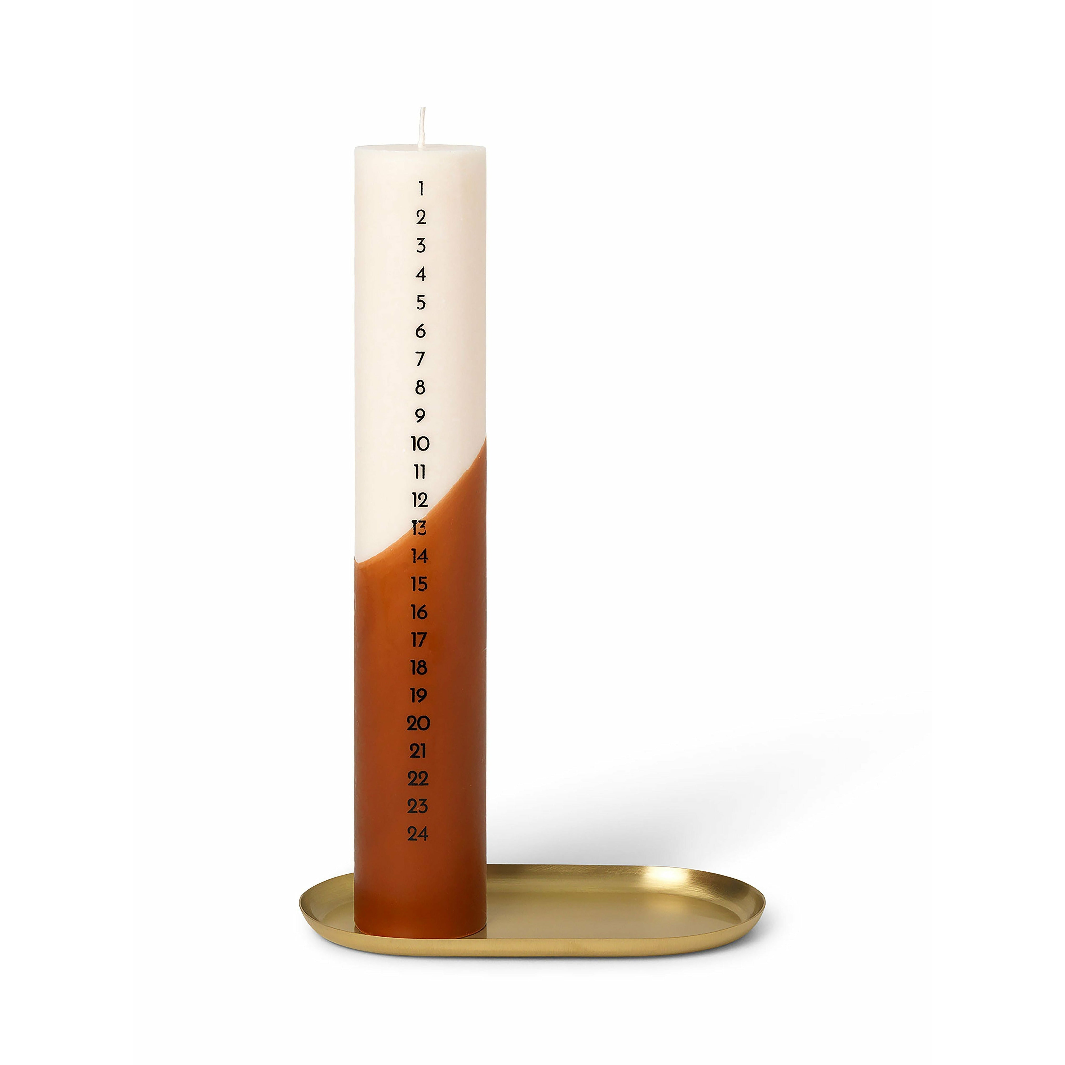 [product_category]-Ferm Living Christmas Calendar Candle, Amber-Ferm Living-5704723276913-1104264725-FER-2