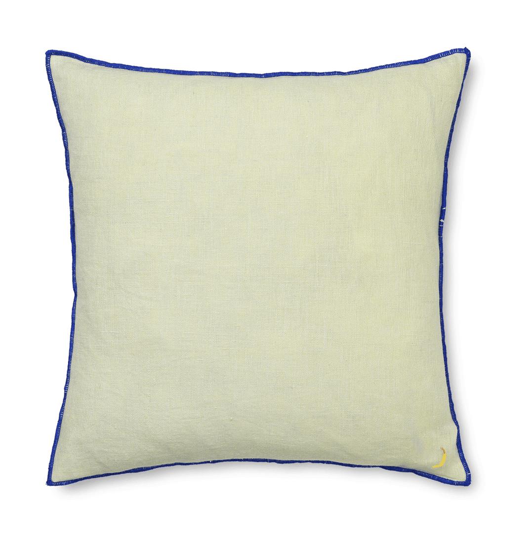 [product_category]-Ferm Living Contrast Linen Cushion, Mint-Ferm Living-5704723294375-1104266471-FER-1