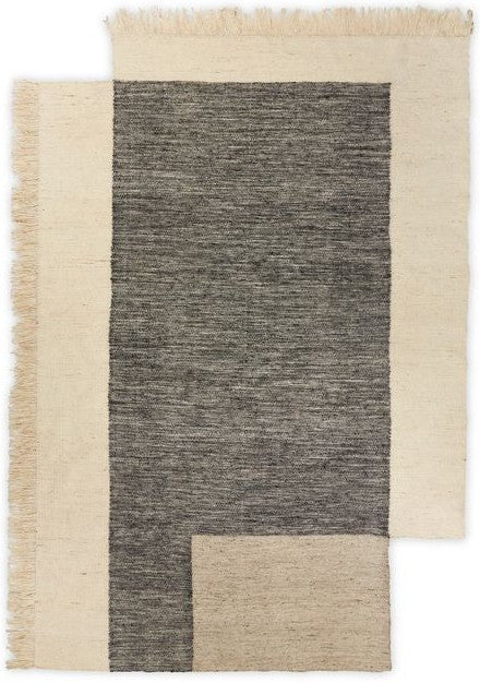 [product_category]-Ferm Living Counter Rug Charcoal/Off White, 200 X 300 Cm-Ferm Living-5704723311102-1104268144-FER-1