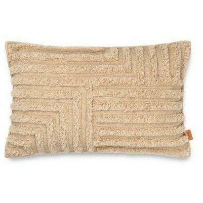 [product_category]-Ferm Living Crease Rectangular Wool Pillow, 60x40 Cm-Ferm Living-5704723275893-1104264623-FER-1