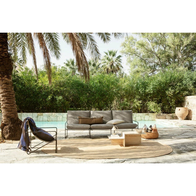 [product_category]-Ferm Living Desert 3 Seater Sofa, Black/Dark Sand-Ferm Living-5704723284017-1104265435-FER-5