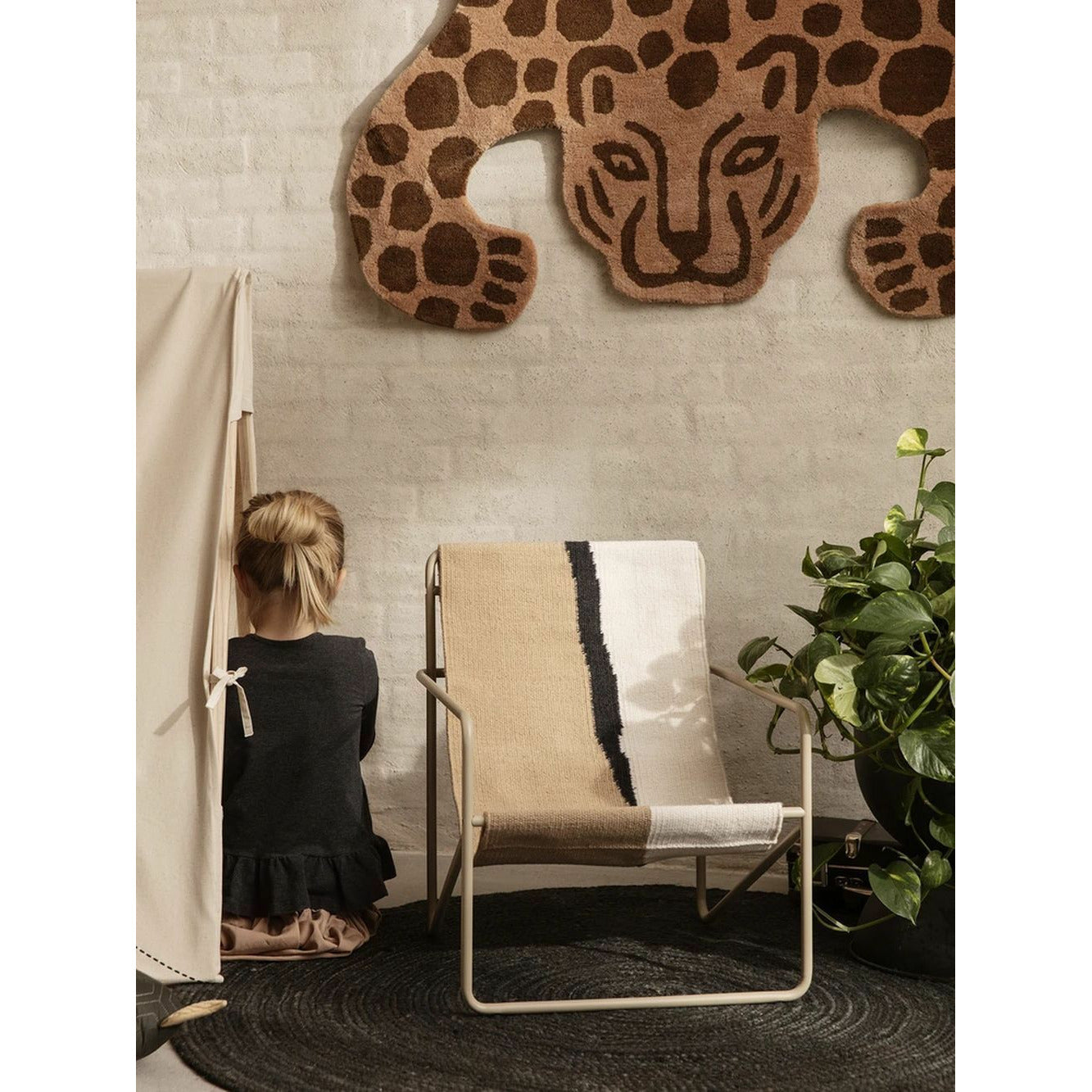 [product_category]-Ferm Living Desert Chair Kids, Cashmere/Soil-Ferm Living-5704723263371-1104263371-FER-5