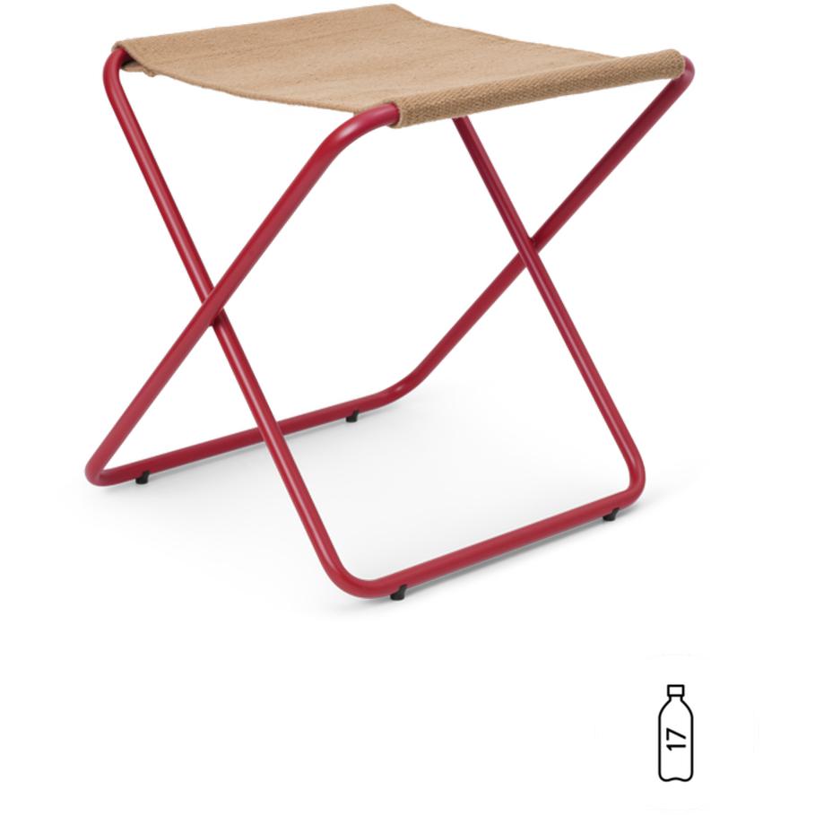 [product_category]-Ferm Living Desert Stool, Poppy Red/Sand-Ferm Living-5704723268031-1104263837-FER-1