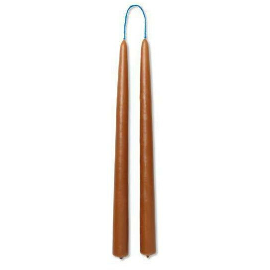 [product_category]-Ferm Living Dipped Candles Set Of 2 2,2x30 Cm, Amber-Ferm Living-5704723277019-1104264735-FER-1
