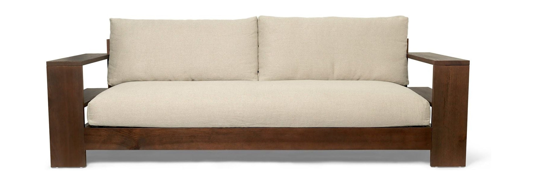 [product_category]-Ferm Living Edre Sofa Classic Linen, Dark Stained/Natural-Ferm Living-5704723294283-1104266462-FER-1