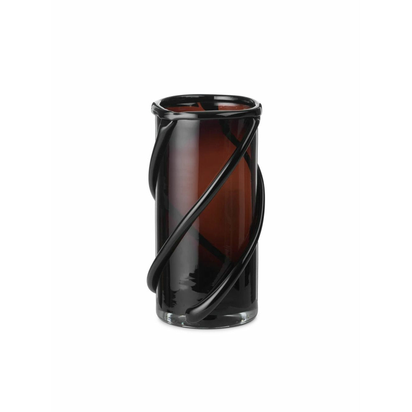 [product_category]-Ferm Living Entwine Vase Large, Dark Amber-Ferm Living-5704723262664-1104263300-FER-1