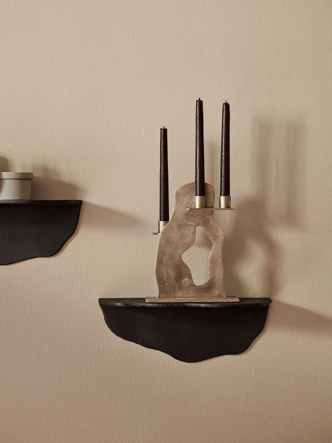 [product_category]-Ferm Living Erode Candle Holder, Brass-Ferm Living-5704723293897-1104266423-FER-2