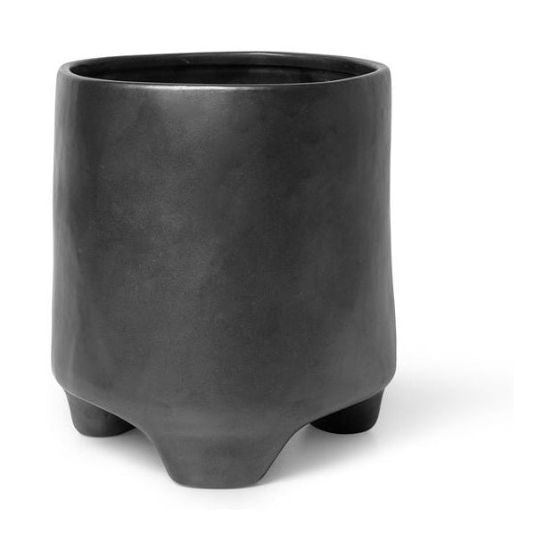 [product_category]-Ferm Living Esca Pot Small, Black-Ferm Living-5704723286127-1104265646-FER-1