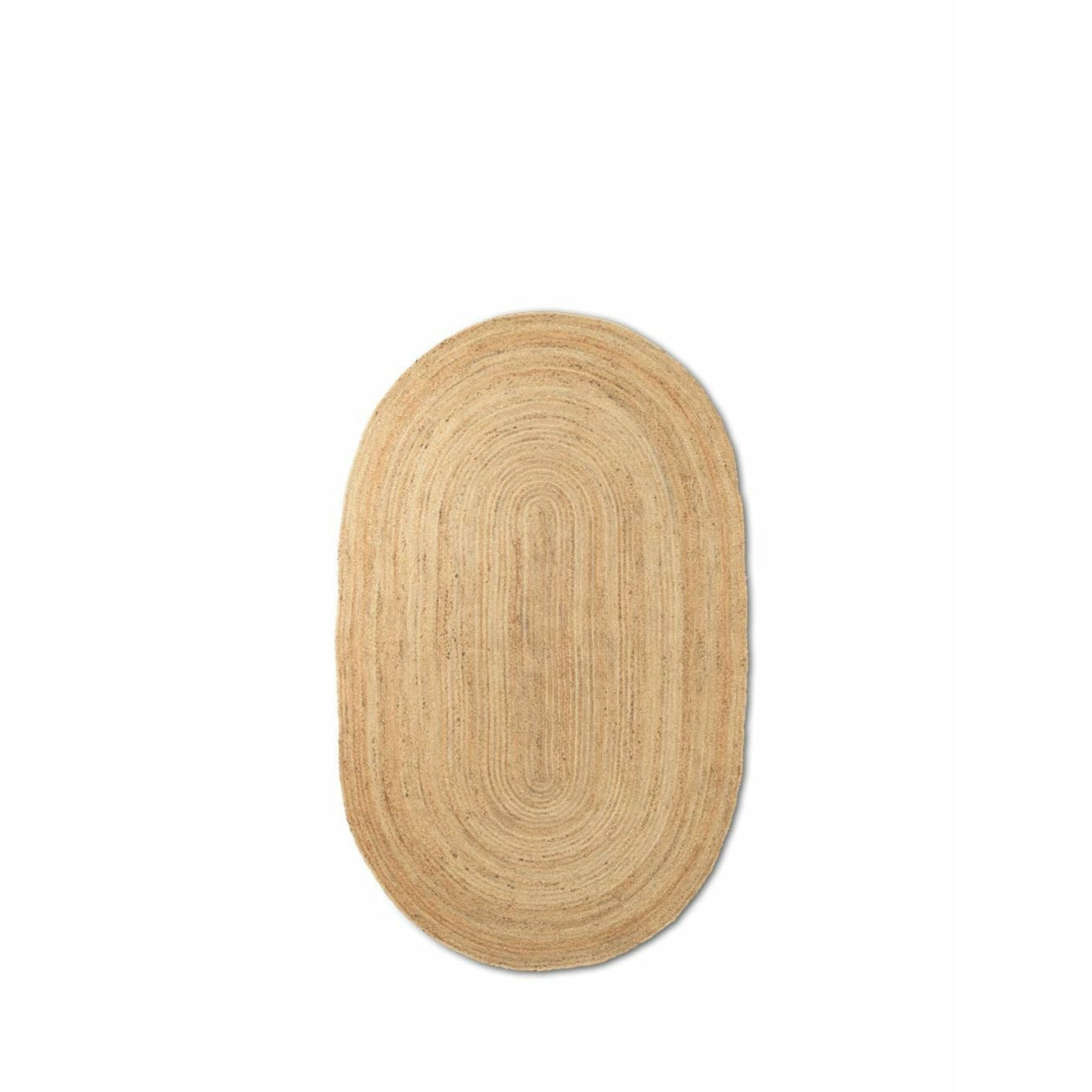 [product_category]-Ferm Living Eternal Oval Jute Rug Large, Natural-Ferm Living-5704723263036-1104263337-FER-1