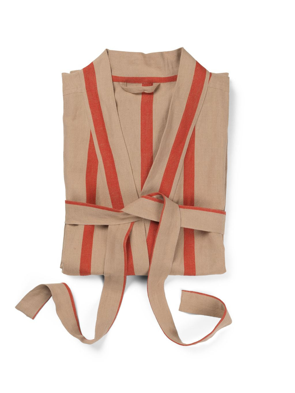 [product_category]-Ferm Living Field Bathrobe, Camel/Red-Ferm Living-5704723283584-1104265392-FER-3